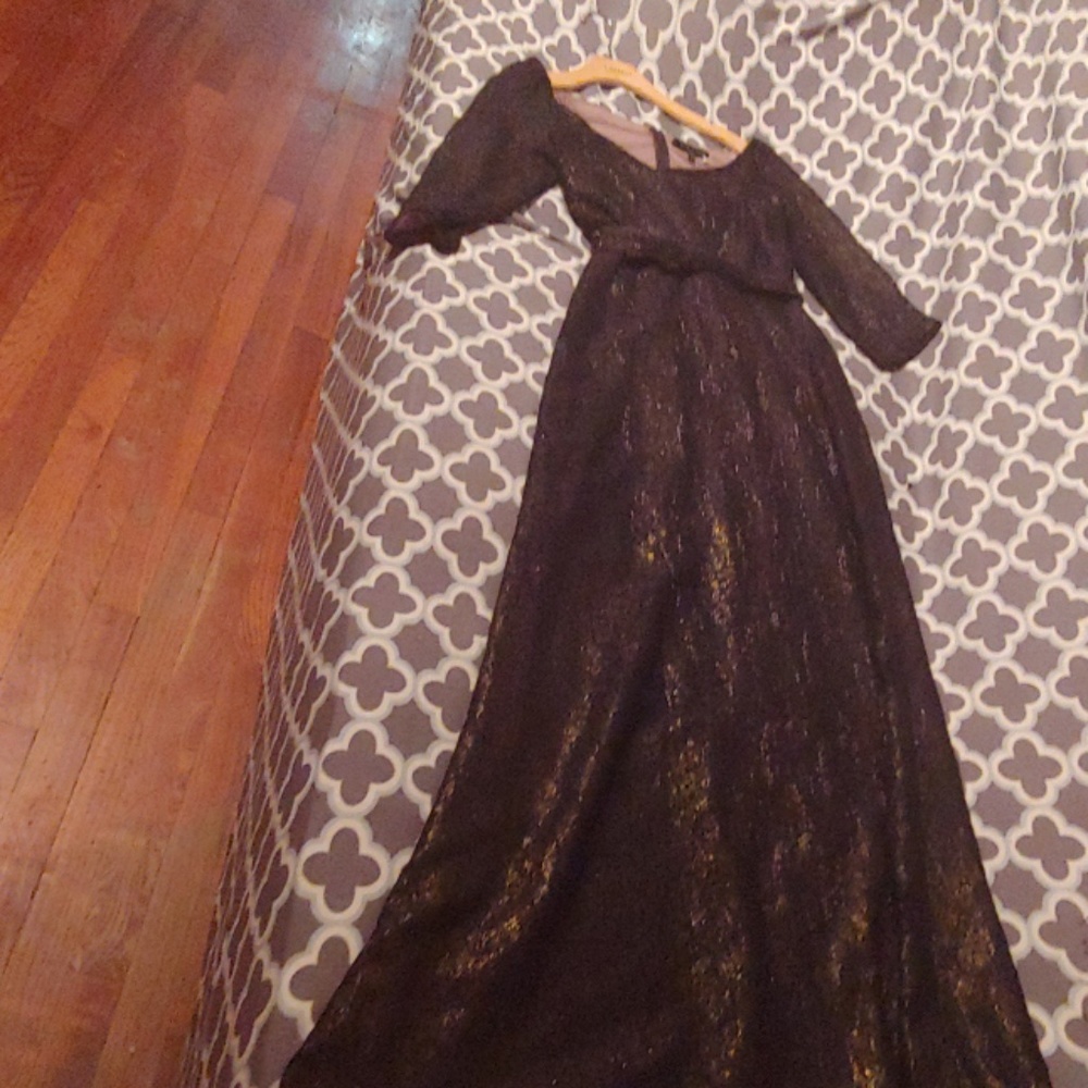 David Meister black dress